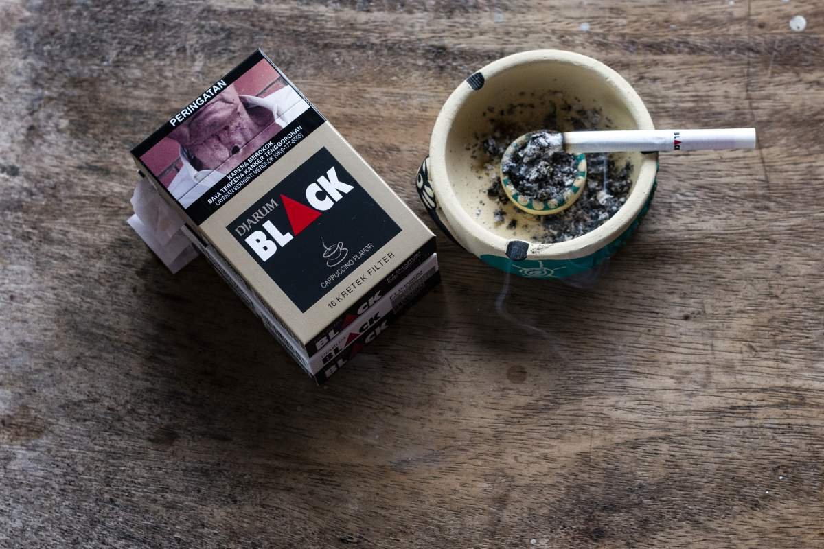 16 kretek filter black cappucino