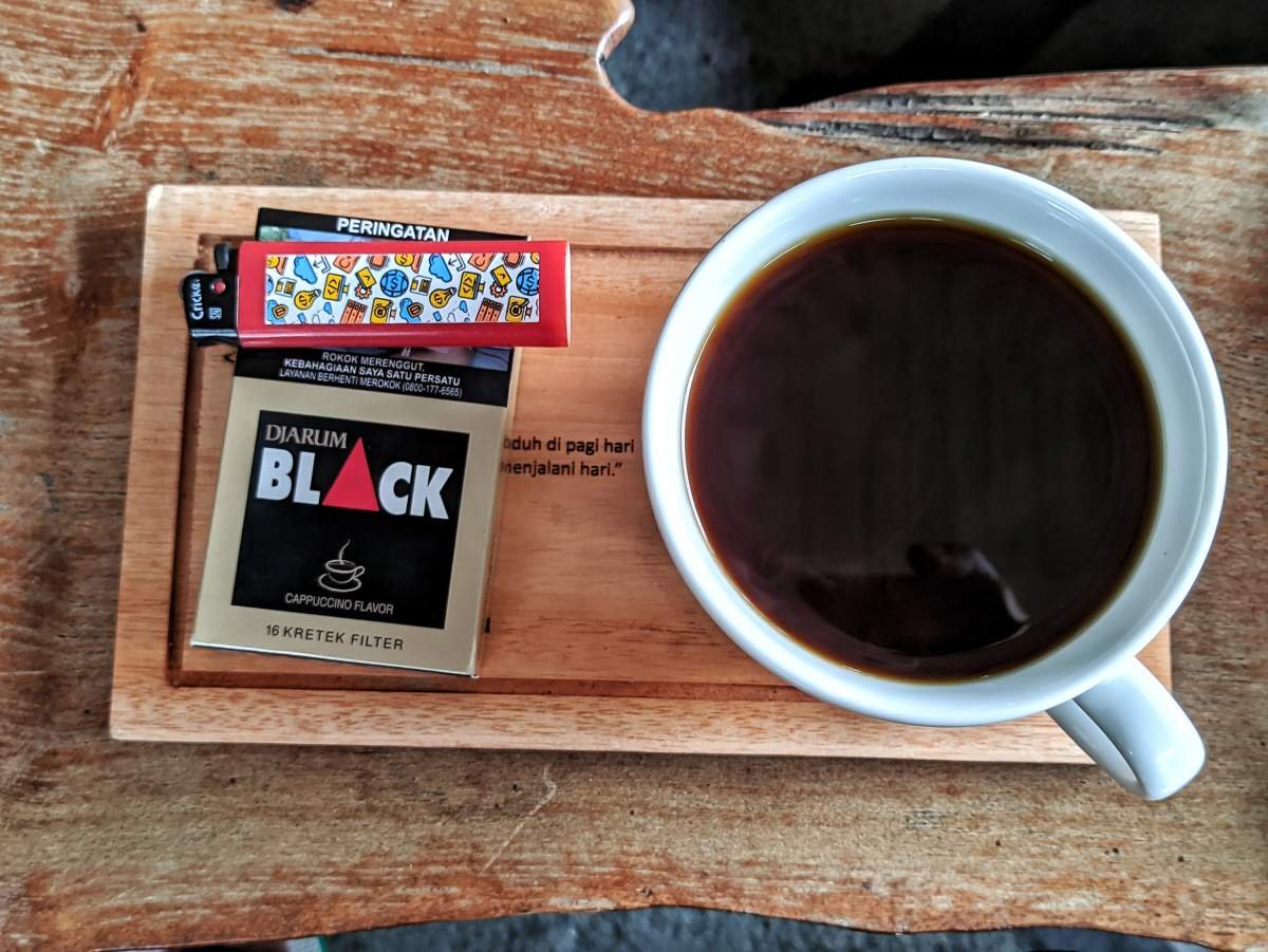 16 kretek filter black capuccino