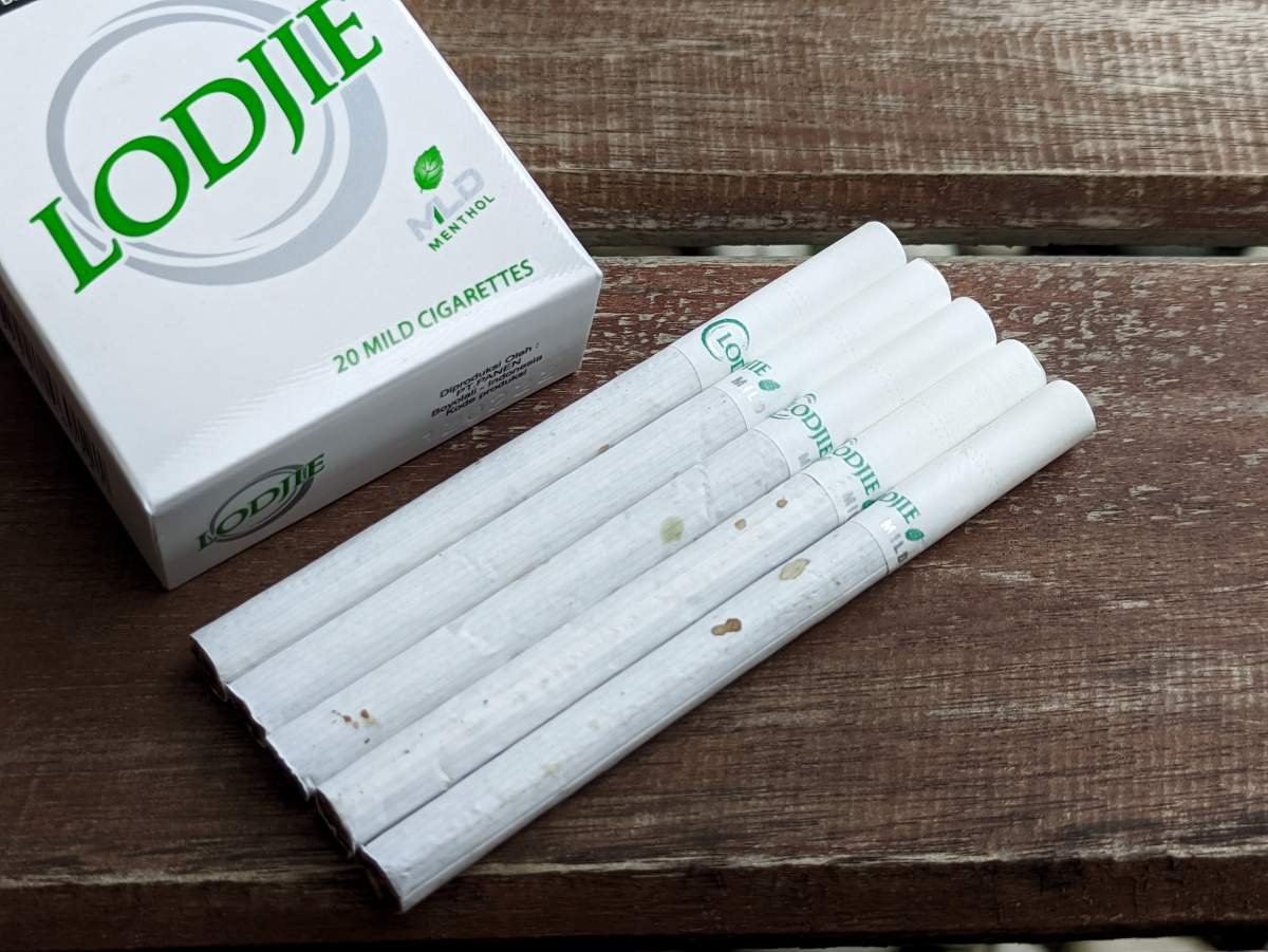 20 mild cigaret by lodjie menthol