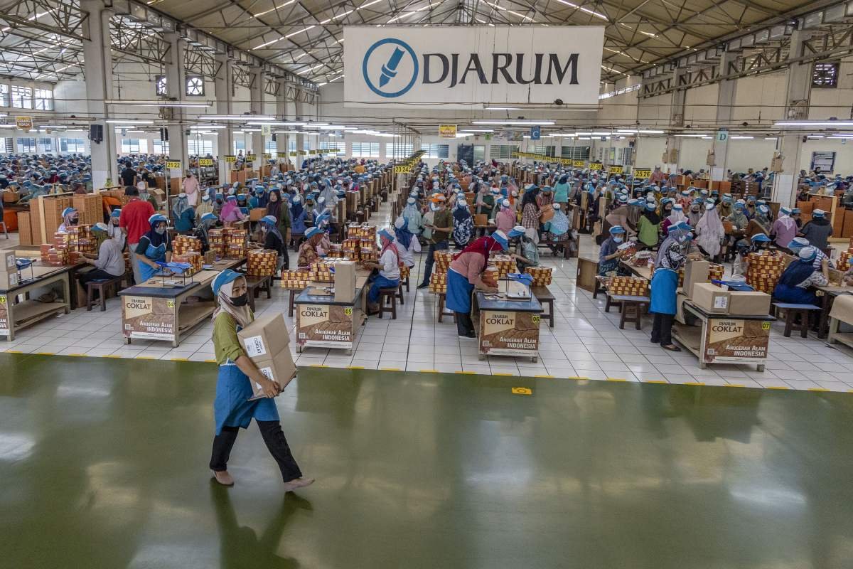 area pekerja skt pt djarum kudus