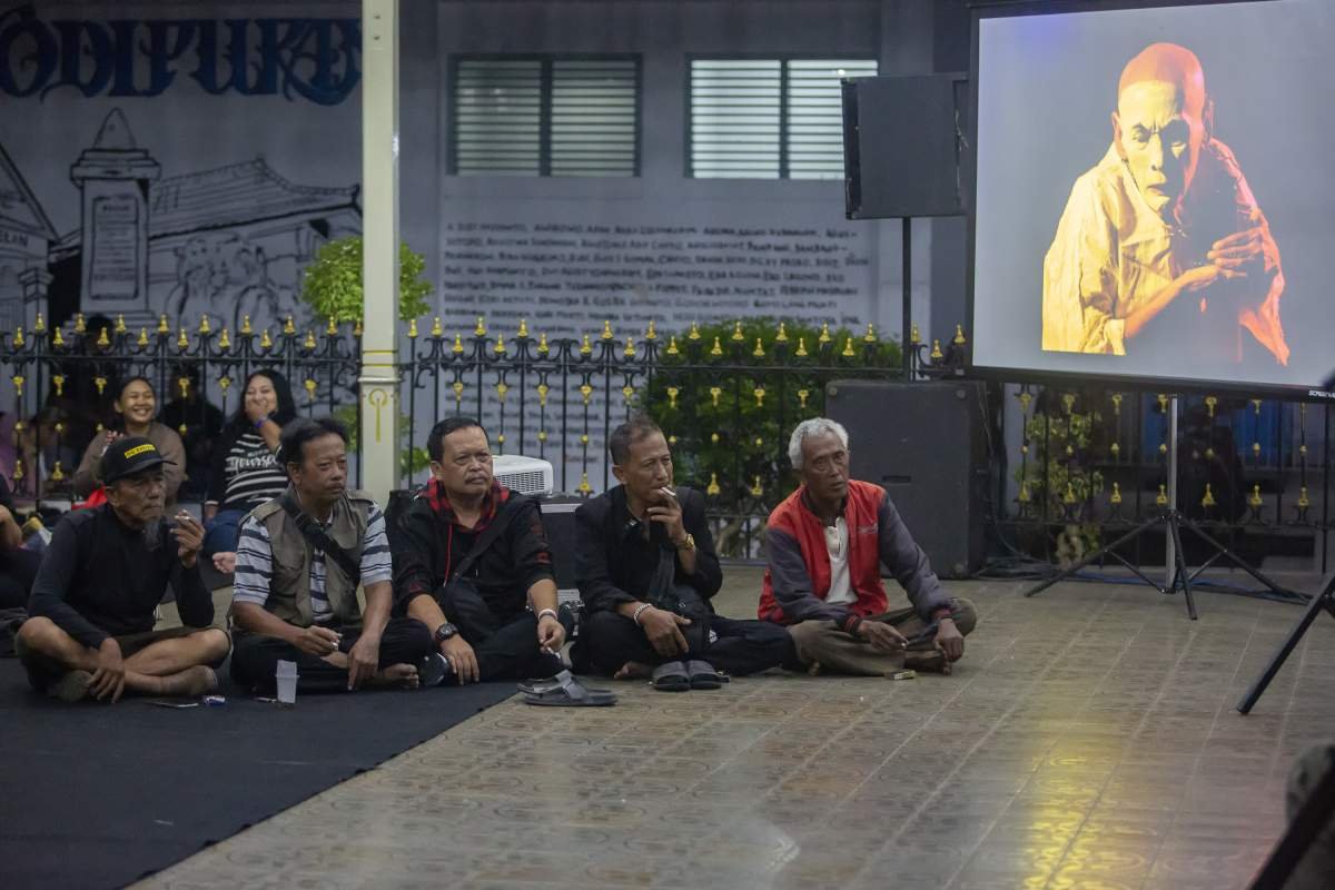 Audience peringatan 40 Hari Jemek Supardi