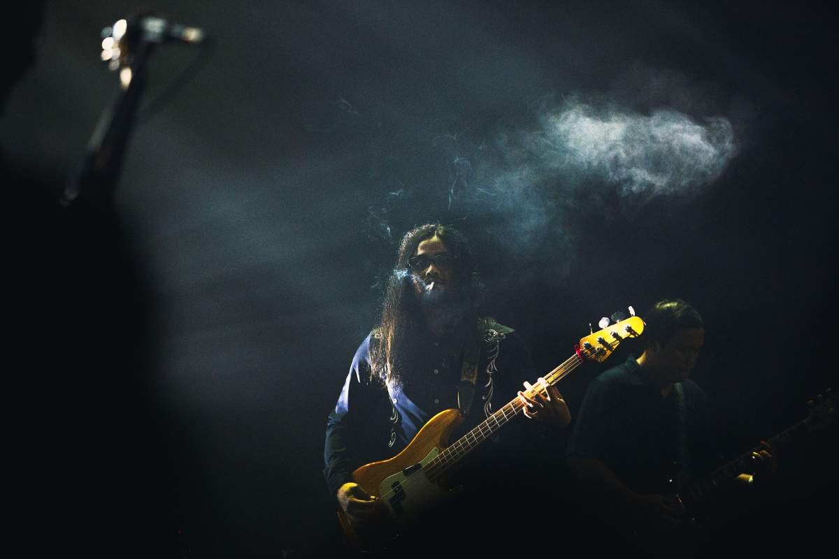 Bassist The SIGIT on Stage Soccerphoria