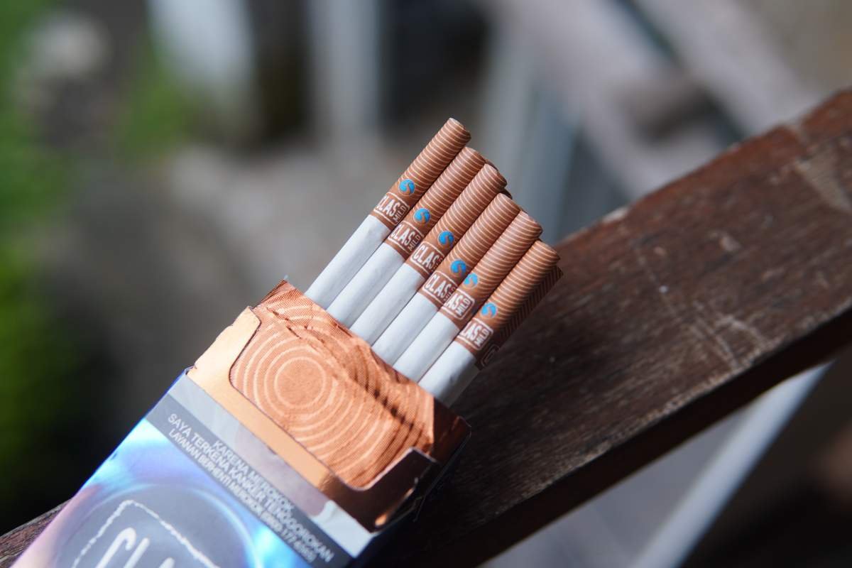 Batang Rokok Clas Mild Latte Duo