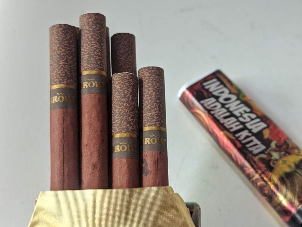 batangan kretek skm brown daru kudus