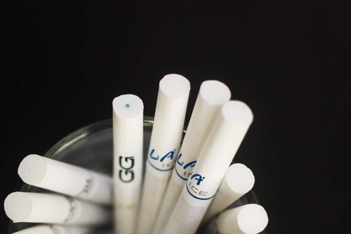 Batangan rokok SKM Mild GG Shiver dan LA ICE