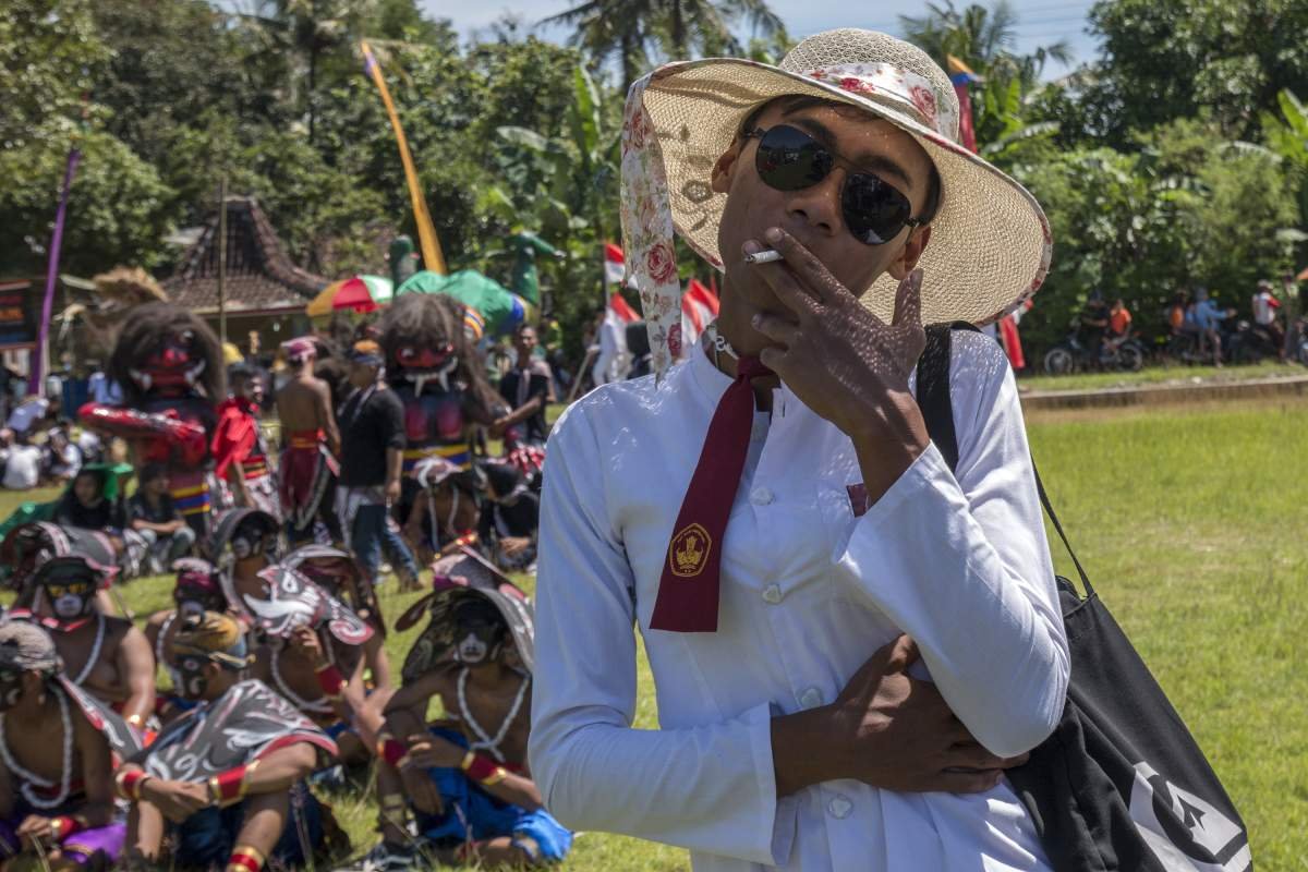 bergaya sebelum kirab budaya