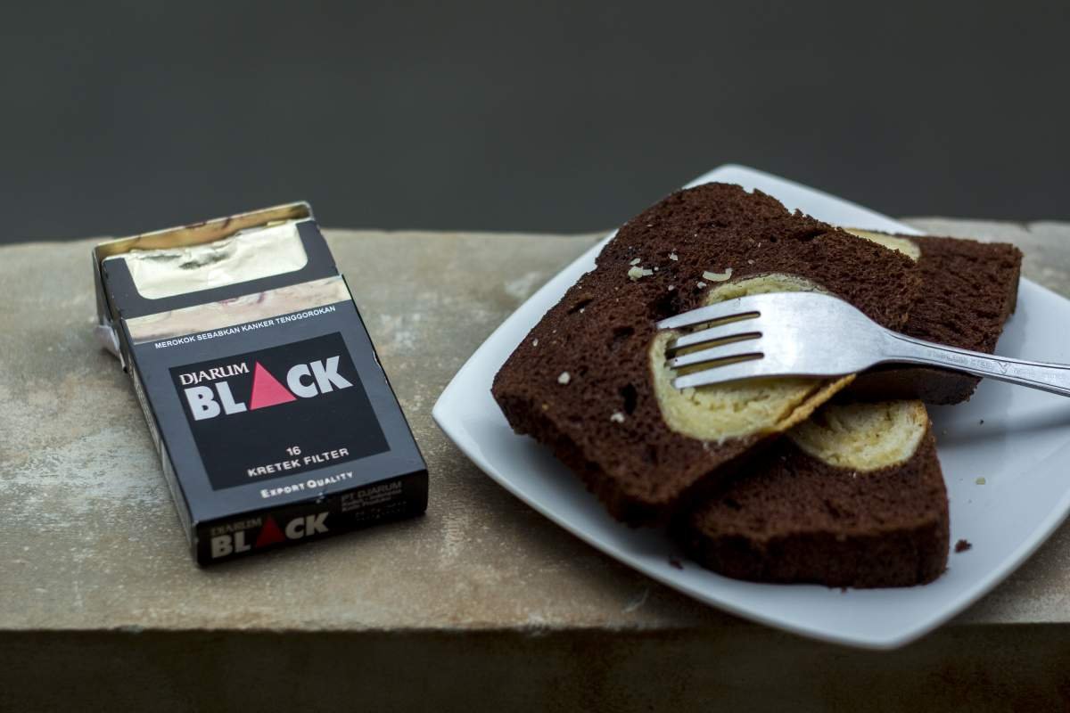 black mild dan sarapan pagi