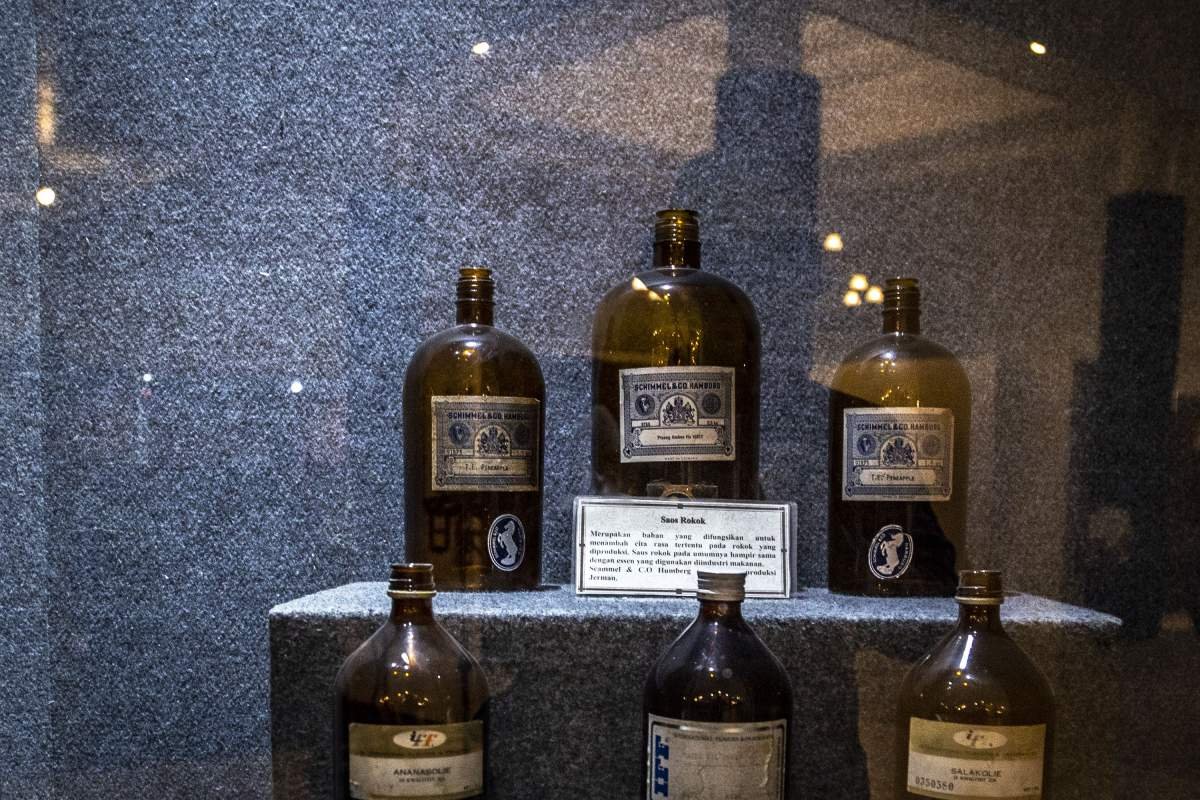 botol saus koleksi museum kretek kudus