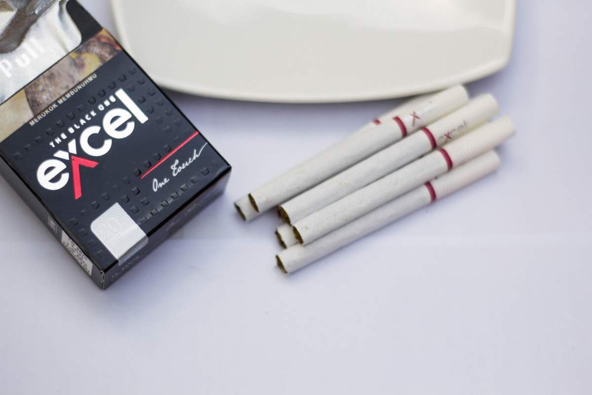 Bungkus rokok Excel