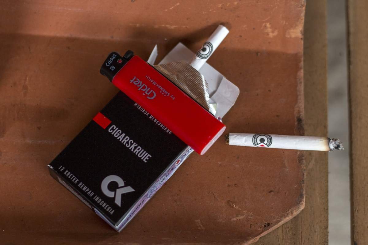 cigar krui kretek tangan