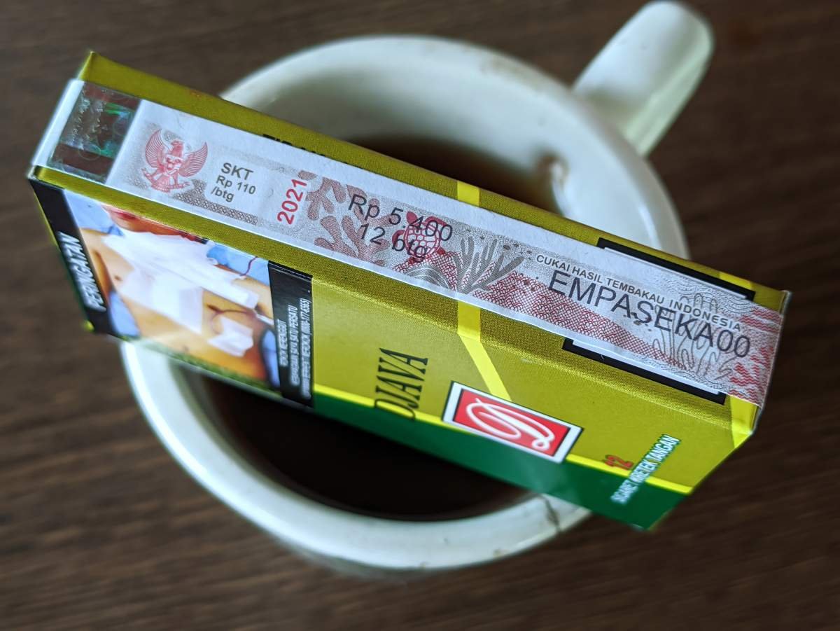 Cukai rokok kretek Djava
