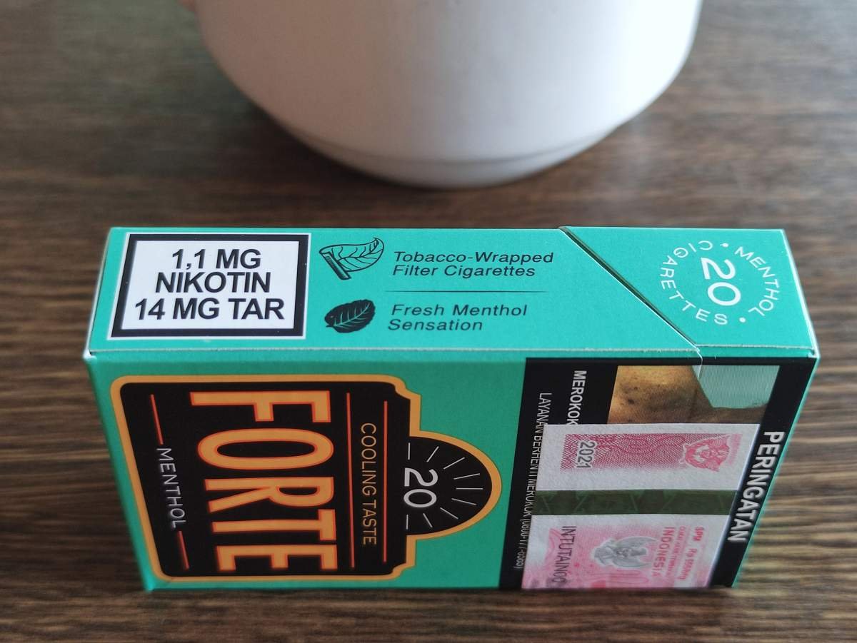 forte fresh menthol sensation