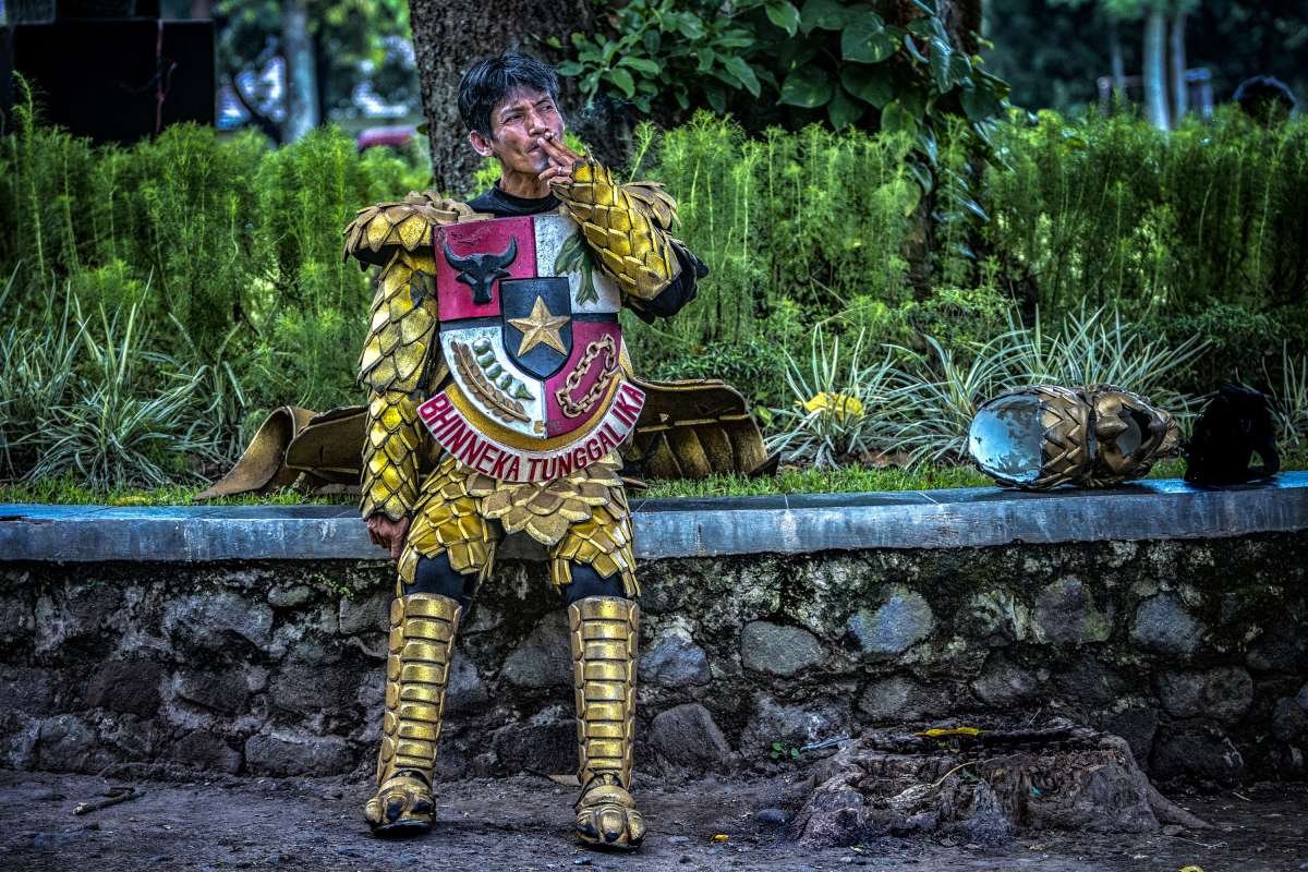 Garuda yang Sedang Sebat