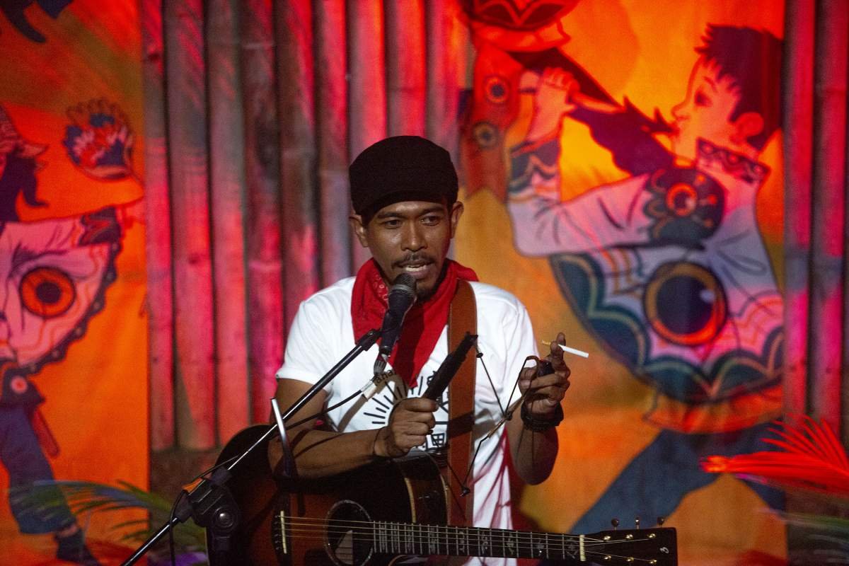 Ikhsan Skuter on stage Fesmo 2022