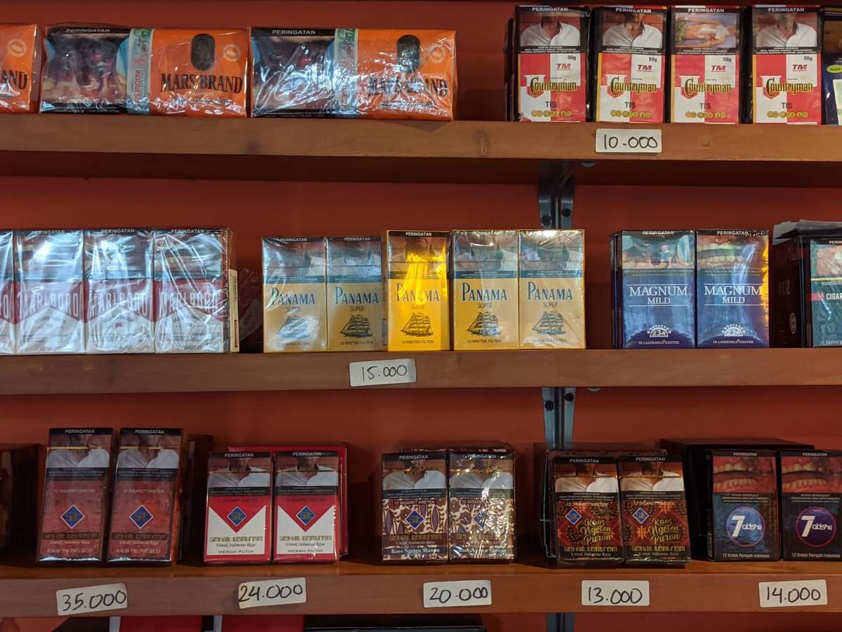 kretek dan tembakau tingwe