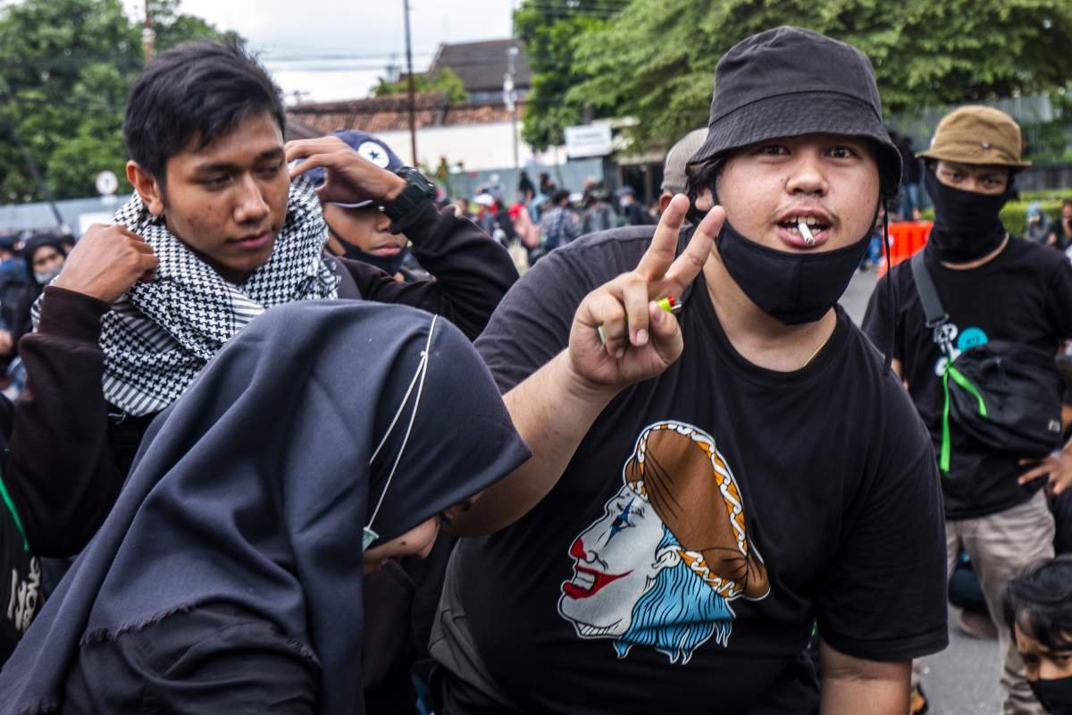 Kretekus Bergaya Menjelang Aksi Jogja Memanggil