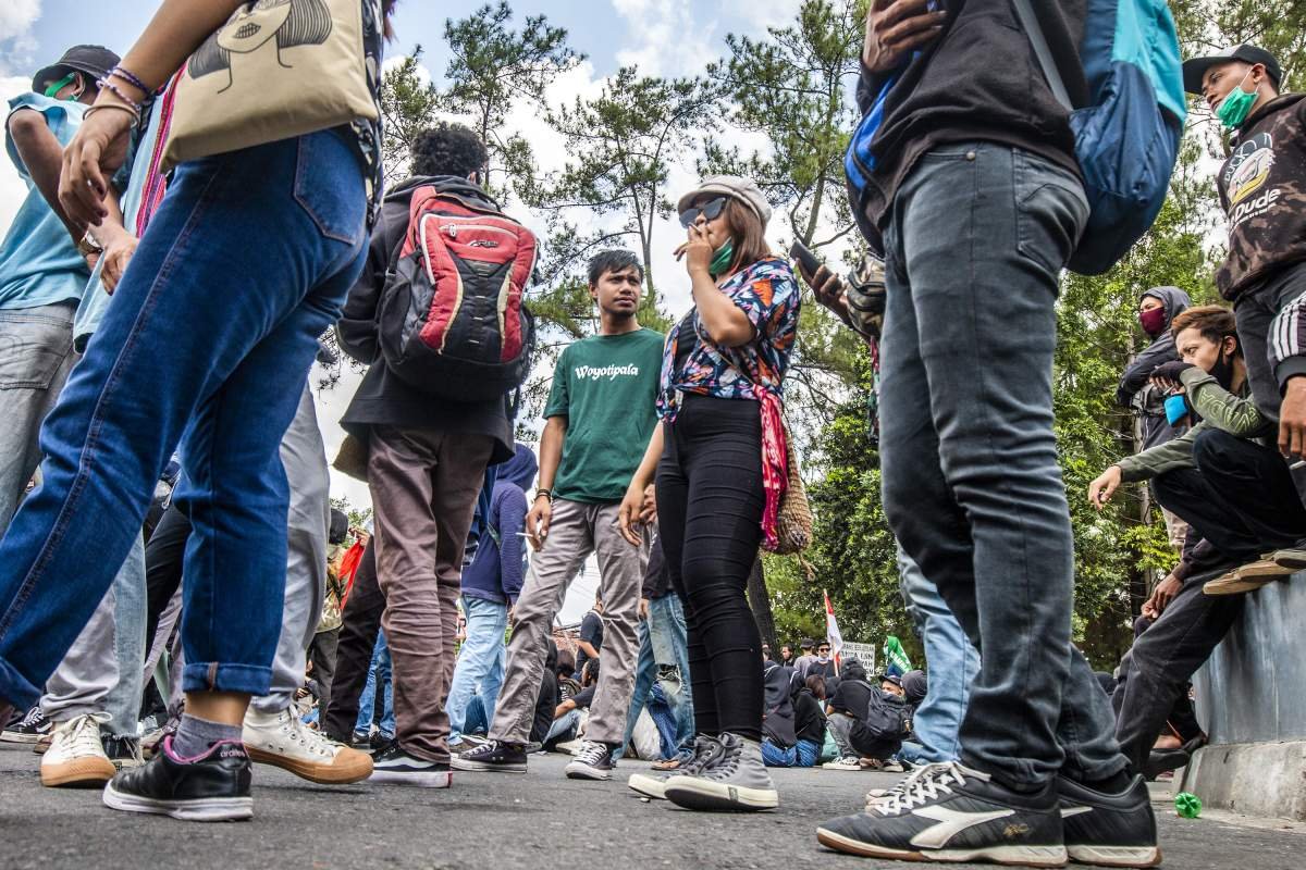 Kretekus Sebat Di Tengah Massa Aksi Jogja Memanggil