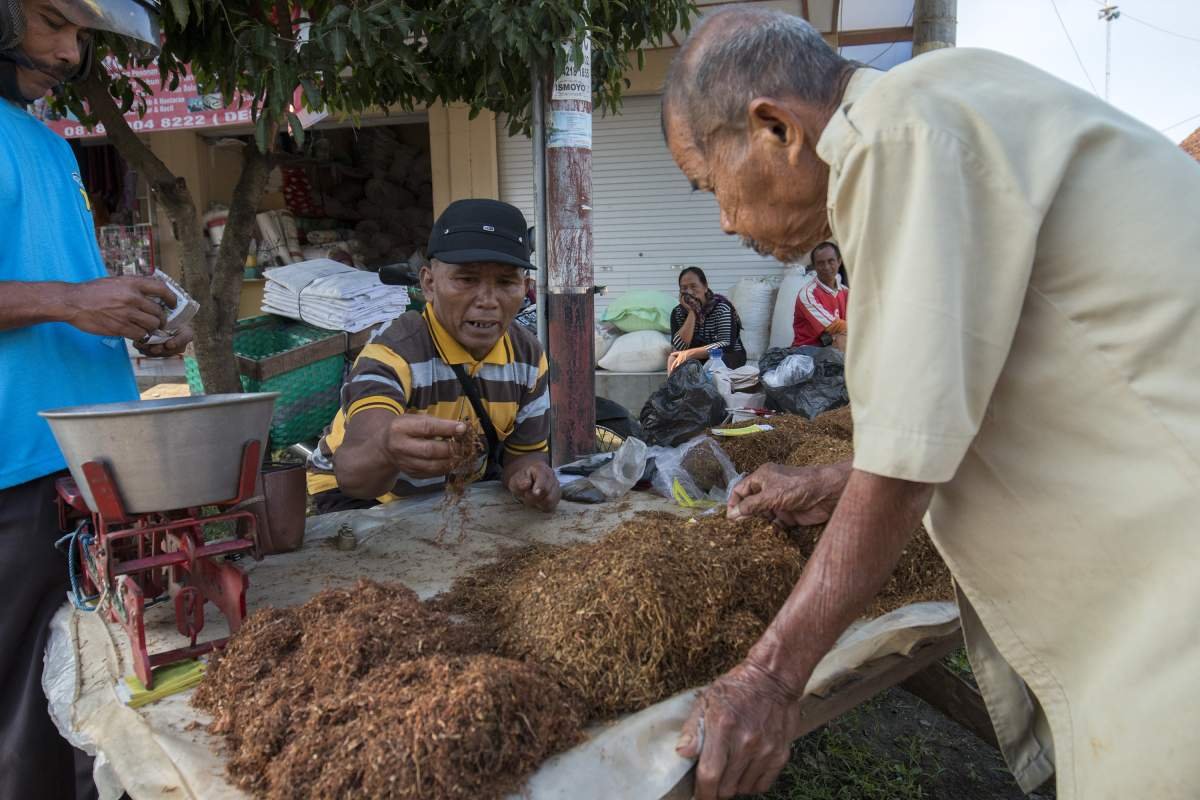 lapak tembakau Tradisional