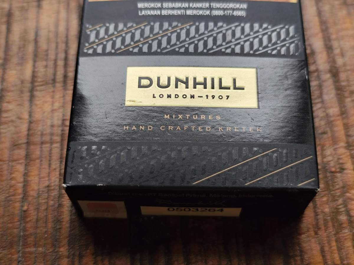 mixture handcraft kretek by dunhill