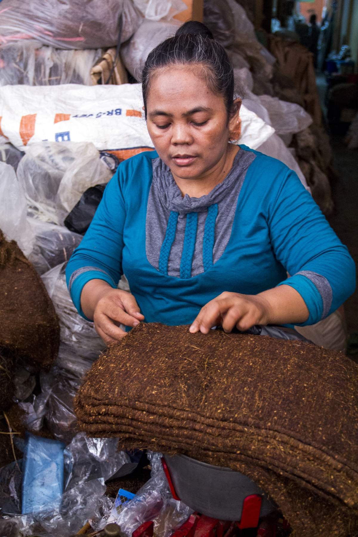 Pedagang Tembakau Pasar Beringharjo, Yogyakarta