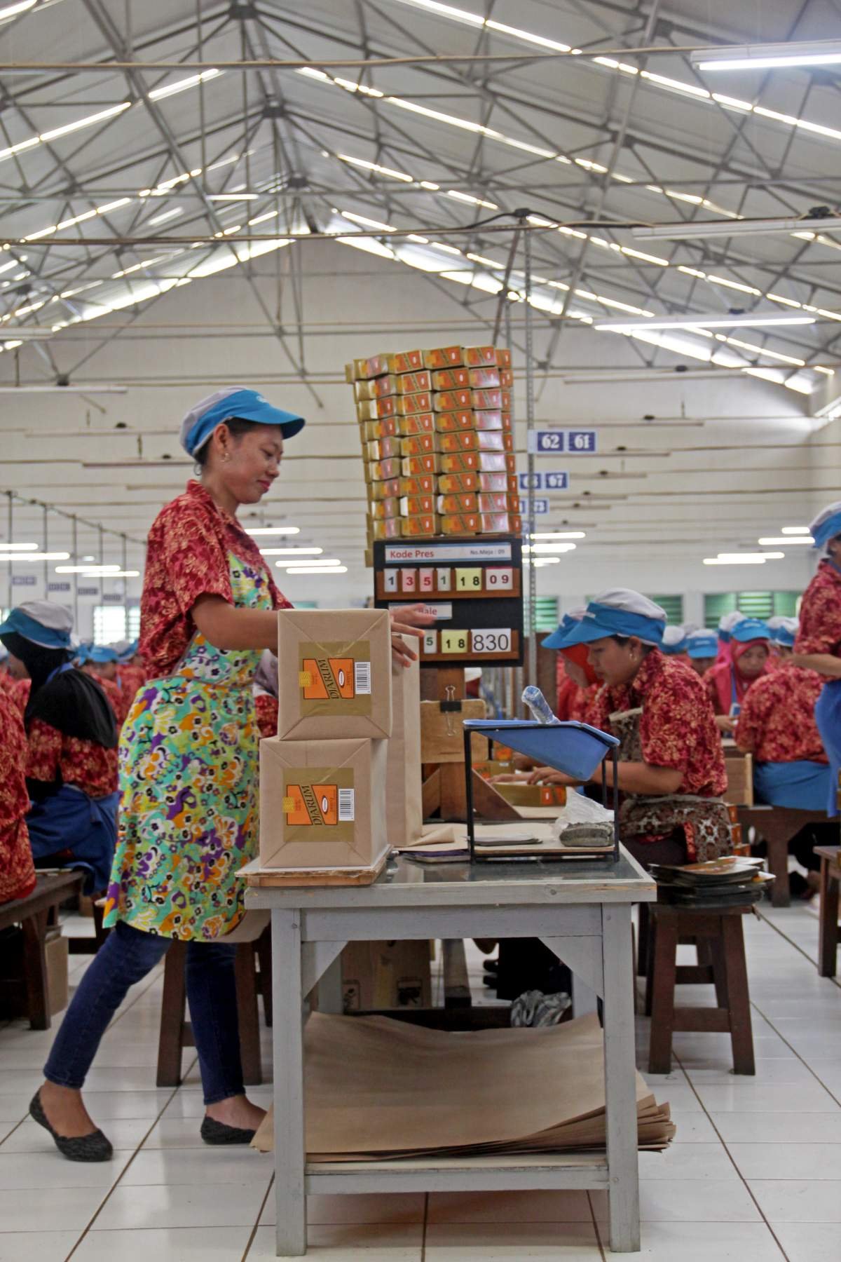 Pekerja DI Brak Djarum