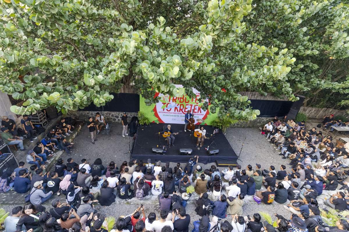Penampilan Silampukau dalam acara tribute to Kretek