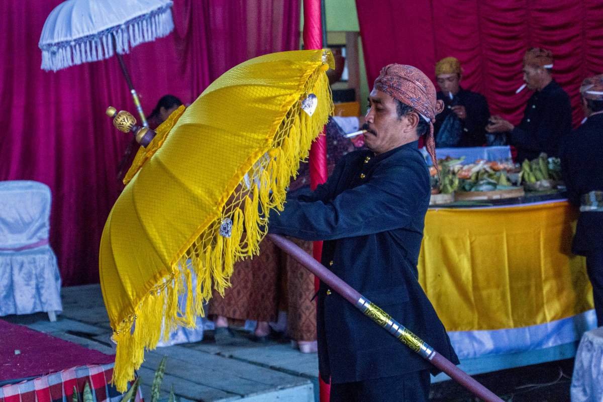 Persiapan Acara suku tengger