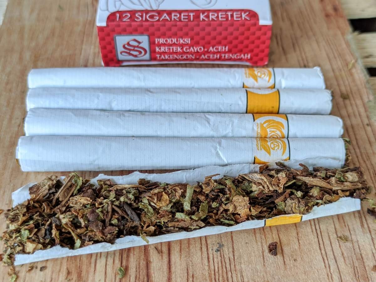 Tembakau dalam rokok SKT Gayo